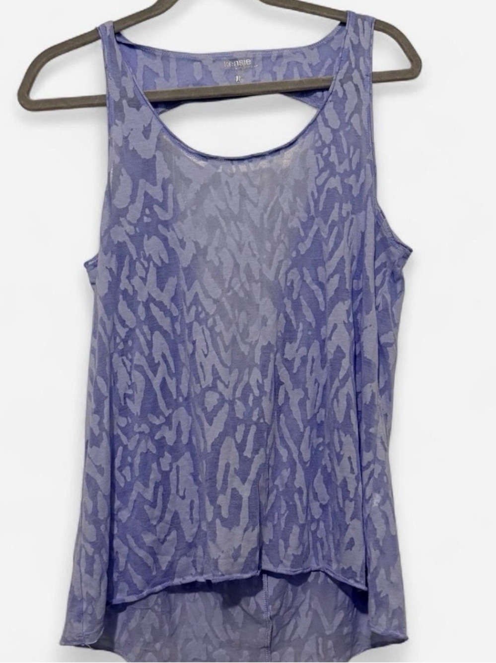 Women’s Workout Flowy Feminine Athleisure Loungewear Animal Print Sheer Top